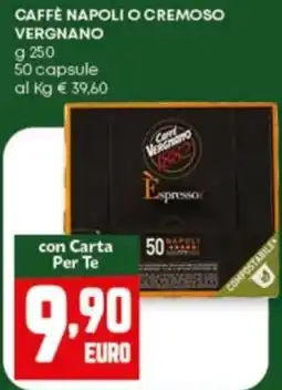 Pam Caffè napoli o cremoso vergnano offerta