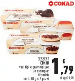 Conad City Dessert CONAD offerta