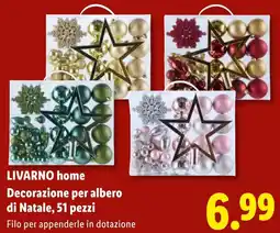 Lidl LIVARNO home Decorazione per albero di Natale offerta