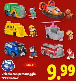 Lidl Veicolo con personaggio "Paw Patrol" offerta