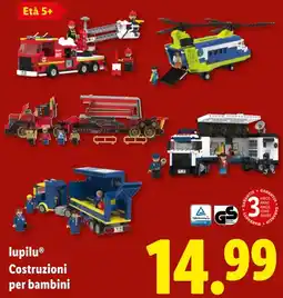 Lidl lupilu Costruzioni per bambini offerta