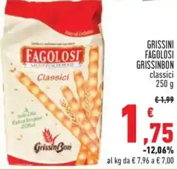 Conad City Grissini fagolosi grissinbon classici offerta
