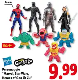 Lidl Personaggio "Marvel, Star Wars, Heroes of Goo Jit Zu" offerta