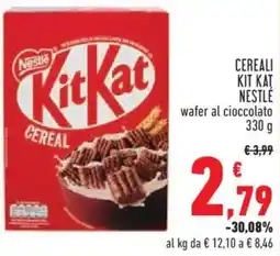 Conad City Cereali kit kat nestlé wafer al cioccolato offerta