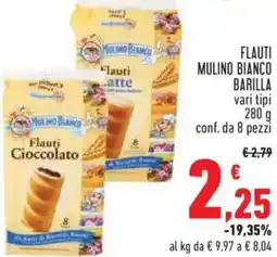 Conad City Flauti mulino bianco barilla offerta