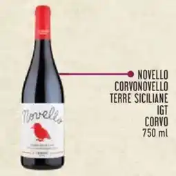 Conad City Novello corvonovello terre siciliane igt corvo offerta