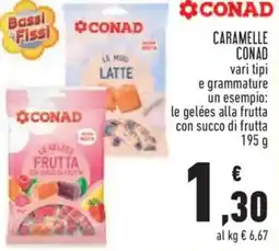 Conad City Caramelle CONAD offerta