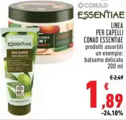 Conad City Linea per capelli conad ESSENTIAE offerta