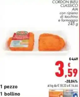 Conad City Cordon bleu classico AIA offerta