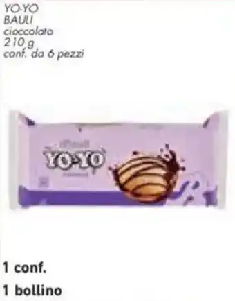 Conad City Yo-yo bauli cioccolato offerta