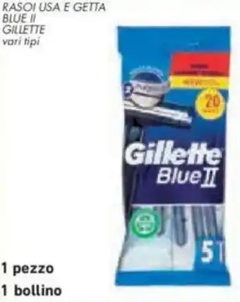 Conad City Rasoi usa e getta blue ll GILLETTE offerta