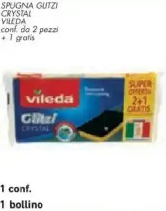 Conad City Spugna gutzi crystal VILEDA offerta