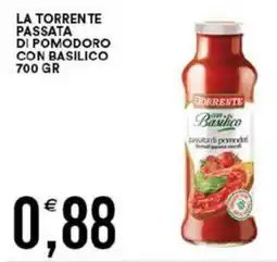 Vantaggio Cash&Carry La torrente passata di pomodoro con basilico offerta