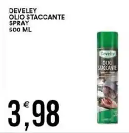 Vantaggio Cash&Carry Develey olio staccante spray offerta