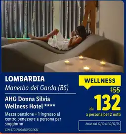 Lidl AHG Donna Silvia Wellness Hotel offerta