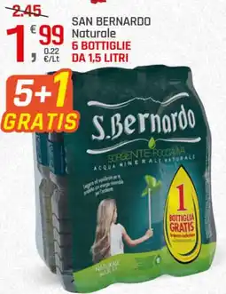 Supermercati Dok SAN BERNARDO Naturale offerta