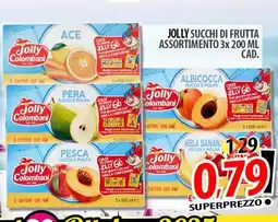 Il Genio Supermercato Jolly succhi di frutta assortimento offerta