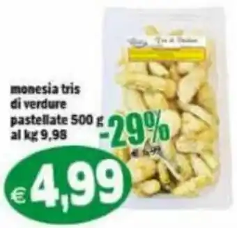 Gros Monesia Tris di Verdure Pastellate 500 g offerta