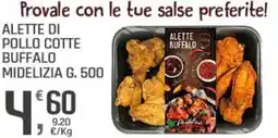 Supermercati Dok Alette di pollo cotte buffalo midelizia offerta