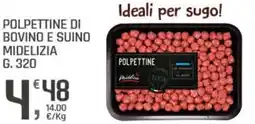 Supermercati Dok Polpettine di bovino e suino midelizia offerta