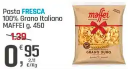 Supermercati Dok Pasta fresca 100% grano italiano MAFFEI offerta
