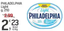 Supermercati Dok PHILADELPHIA Light offerta