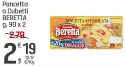 Supermercati Dok Pancetta a Cubetti BERETTA offerta