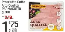 Supermercati Dok Prosciutto Cotto Alta Qualità PARMACOTTO offerta