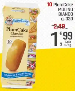 Supermercati Dok 10 Plumcake MULINO BIANCO offerta