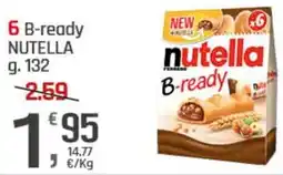 Supermercati Dok 6 B-ready NUTELLA offerta