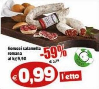 Gros Fiorucci Salamella Romana offerta