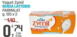 Supermercati Dok Yogurt zymil senza lattosio PARMALAT offerta