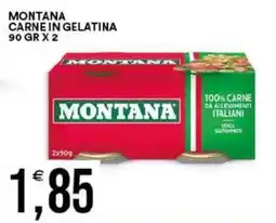 Vantaggio Cash&Carry Montana carne in gelatina offerta