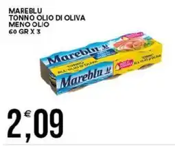 Vantaggio Cash&Carry Mareblu tonno olio di oliva meno olio offerta