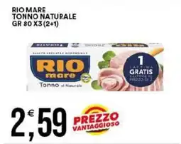 Vantaggio Cash&Carry Rio mare tonno naturale offerta