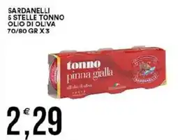 Vantaggio Cash&Carry Sardanelli 5 stelle tonno olio di oliva offerta