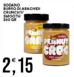 Vantaggio Cash&Carry Sodano burro di arachidi crunchy/ smooth offerta
