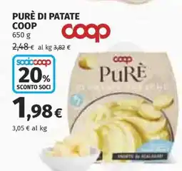 Coop PURÈ DI PATATE COOP offerta