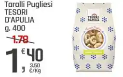 Supermercati Dok Taralli Pugliesi TESORI D'APULIA offerta