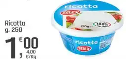 Supermercati Dok Selex Ricotta offerta