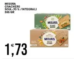 Vantaggio Cash&Carry Misura crackers soia-70%/integrali offerta