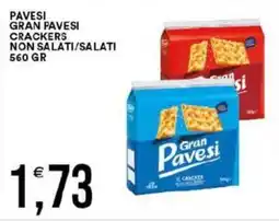 Vantaggio Cash&Carry Pavesi gran pavesi crackers non salati/salati offerta