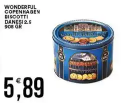 Vantaggio Cash&Carry Wonderful copenhagen biscotti danesi 2.5 offerta