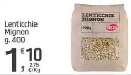 Supermercati Dok Selex Lenticchie Mignon offerta