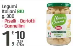 Supermercati Dok Selex legumi italiani bio offerta