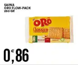 Vantaggio Cash&Carry Saiwa oro flow-pack offerta