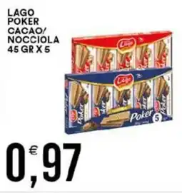 Vantaggio Cash&Carry Lago poker cacao/ nocciola offerta