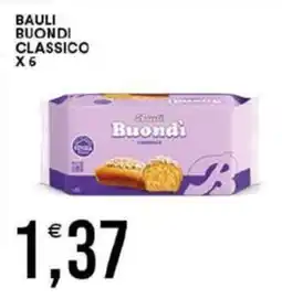 Vantaggio Cash&Carry Bauli buondi classico x6 offerta