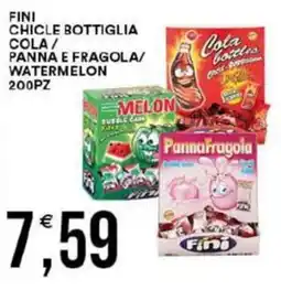 Vantaggio Cash&Carry Fini chicle bottiglia cola/ panna e fragola/ watermelon offerta