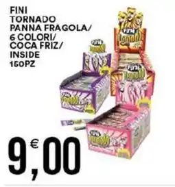 Vantaggio Cash&Carry Fini tornado panna fragola/ 6 colori/ coca friz/ inside offerta